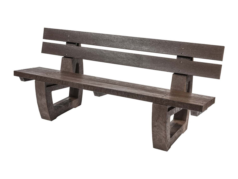 Moulded Backrest Bench