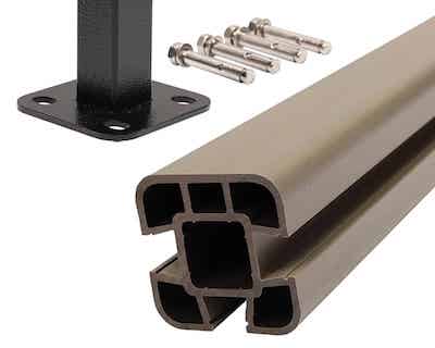 Wooden Fence Post Insert