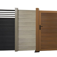 Deluxe Composite Fence Panel Set (Soft Ground)