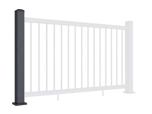 Solar Post Light Cap (Composite Balustrade Post)