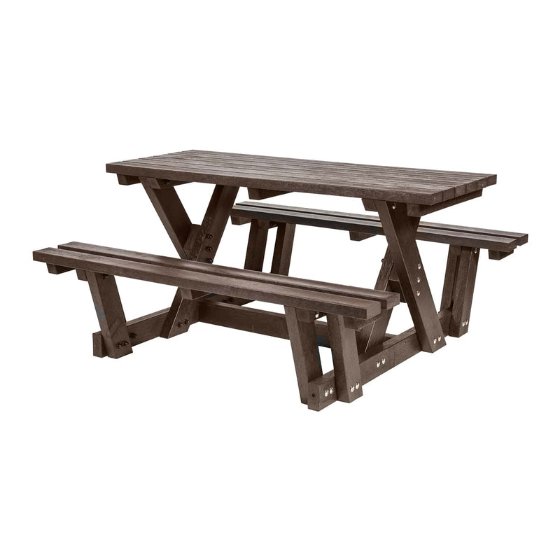 2m Walkthrough Picnic Table
