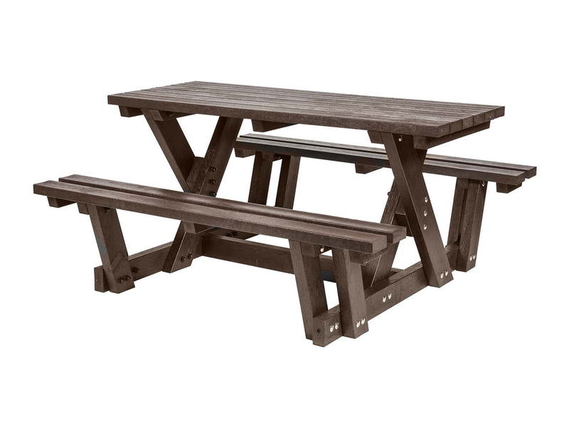 2m Walkthrough Picnic Table